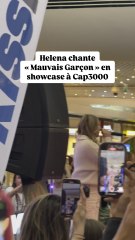 Helena chante « Mauvais Garçon » en showcase à Cap3000