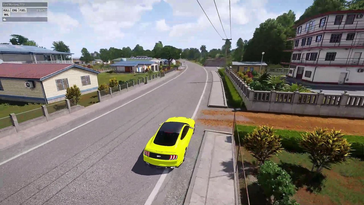 Ford Mustang 2018 in Arma3 fahren