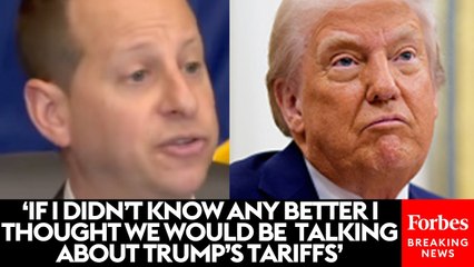 'Deficient, Enfeebled, And Ineffective': Jared Moskowitz Uses Hearing Name To Dunk On Trump's Tariffs