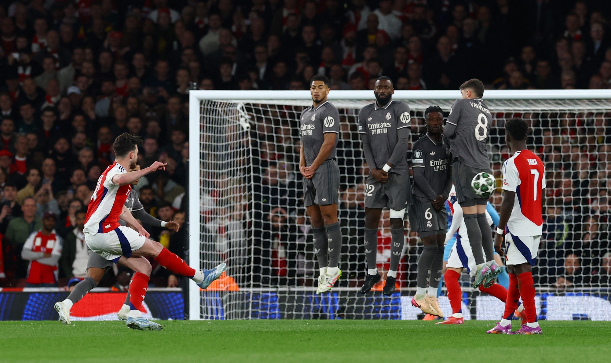 ملخص مباراة آرسنال وريال مدريد