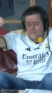 El enfado de Roncero con el tercer gol de Mikel Merino