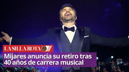 Mijares anuncia su retiro tras 40 años de carrera musical