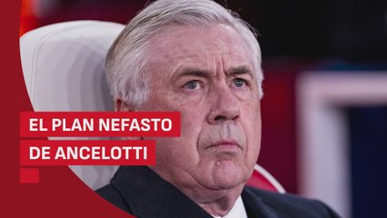 Llegó el día en el que no le funcionó y fue un drama: el nefasto plan de Ancelotti en el Emirates