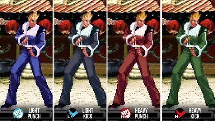 CHARACTER COLOR GUIDE - Rage of the Dragons (ROTD)