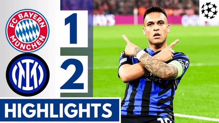 Bayern Munich Vs Inter Milan 1-2 Extended Highlights - Champions League 2025