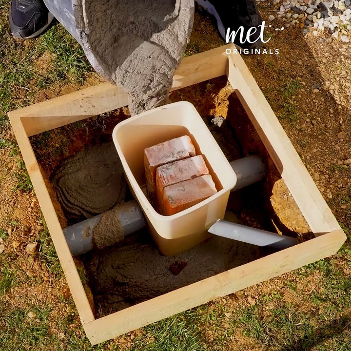Creating a basic concrete junction box
