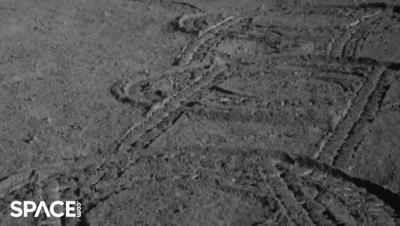 Yutu-2 Rover: China's Chang'e-4 Mission Captures Images Of Moon's Surface