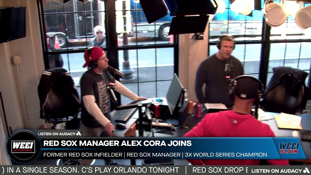 Alex Cora joins WEEI Afternoons