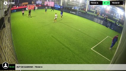 But de Sabrine - Team A