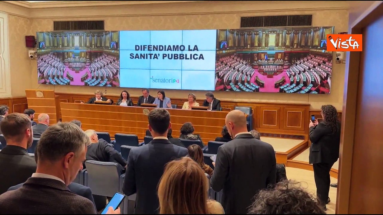 "No allo smantellamento della sanità pubblica", la conferenza in Senato con Schlein e Boccia