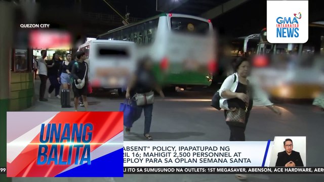 Ilang pamilyang uuwi ng probinsiya para sa Semana Santa, maagang bumiyahe | Unang Balita