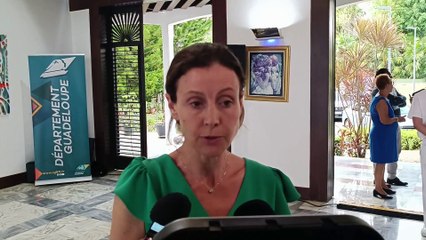 [GUADELOUPE] Charlotte Parmentier-Lecocq en Guadeloupe : Priorité à l'autonomie et au handicap