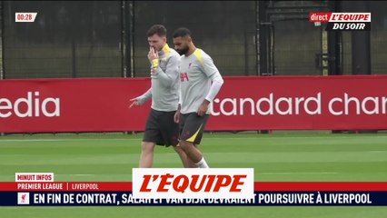 Mohamed Salah et Virgil van Dijk proches d'une prolongation - Foot - Premier League - Liverpool