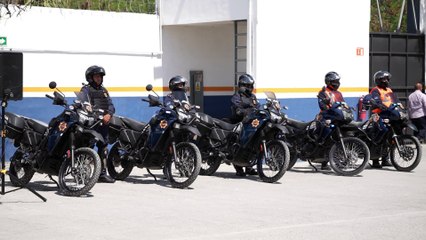 Félix Arratia fortalece seguridad en Juárez con nuevo equipamiento policial