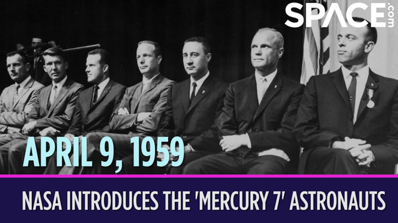 OTD In Space - April  9: NASA Introduces The 'Mercury 7' Astronauts