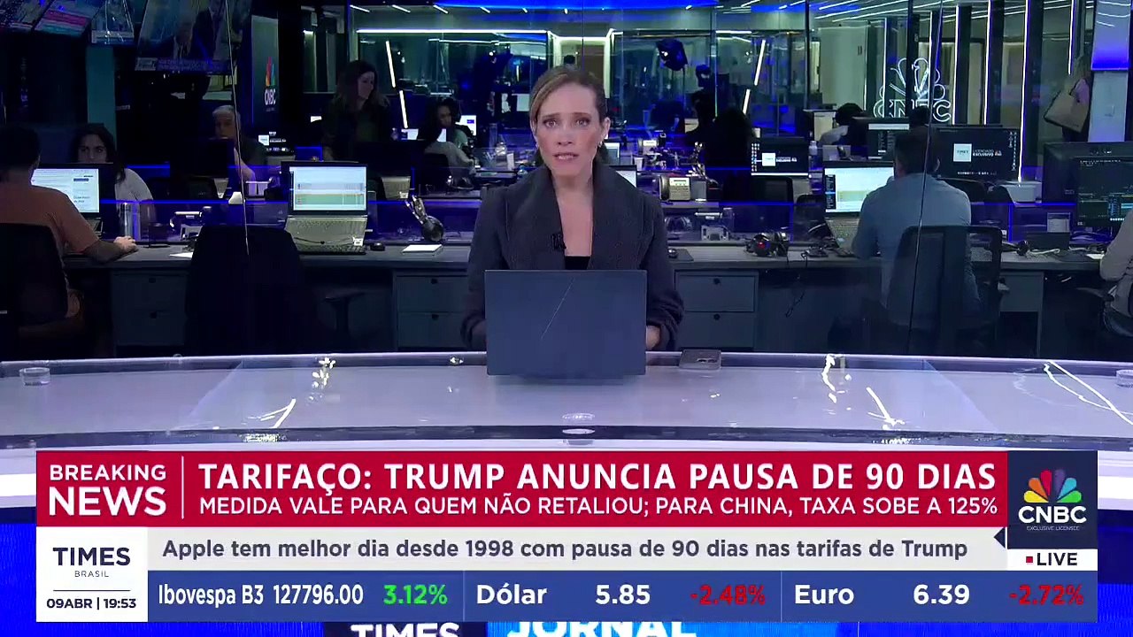 Trump anuncia pausa de 90 dias em tarifas para países que não retaliaram; economista destrincha caso
