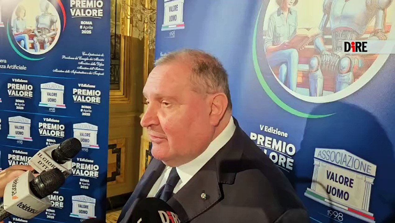 Roma - SOCIALE. CONSEGNATO 'PREMIO VALORE' PER DIRITTI UMANI IN ERA IA -3- (08.04.25)