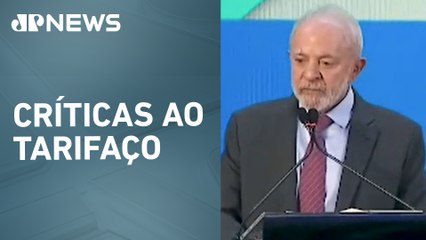 Lula sobre Trump: “Um cidadão acha que pode ditar regras para todos”
