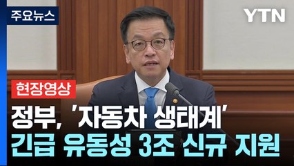 [현장영상+] "관세 영향으로 고용 부진 심화 가능... 과감한 지원 추진" / YTN