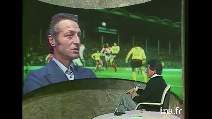 Emission : Téléfoot  la 1ère émission, le 16 Septembre 1977 sur TF1