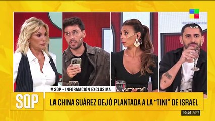 La China Suárez quedó envuelta en un escándalo internacional tras el desplante a una famosa cantante