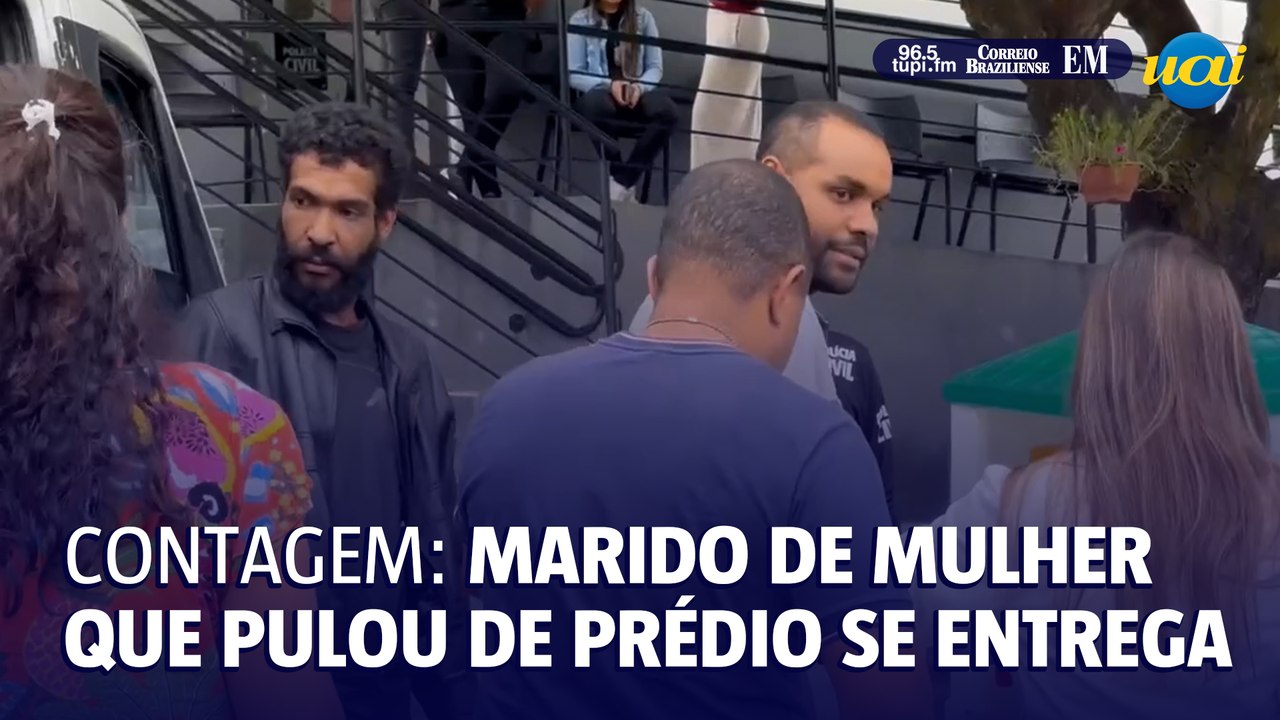 Marido de mulher que pulou de prédio por medo de ser morta se entrega em MG