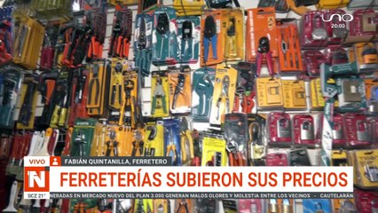Aumentan los precios de los insumos de las ferreterías