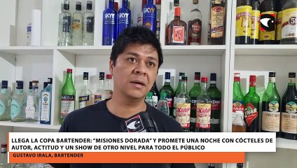 Llega la Copa Bartender: “Misiones Dorada” y promete una noche con cócteles de autor, actitud y un show de otro nivel para todo el público