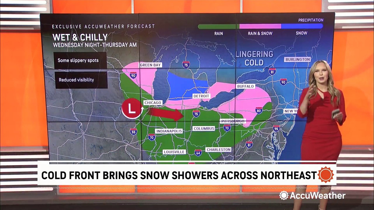 March-like temperatures and wintry weather expand across the Northeast