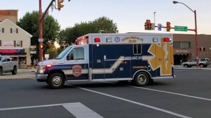Alpha Fire Company Ambulance 201 Responding