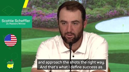 'Last year means nothing' - Defending Masters champion Scheffler