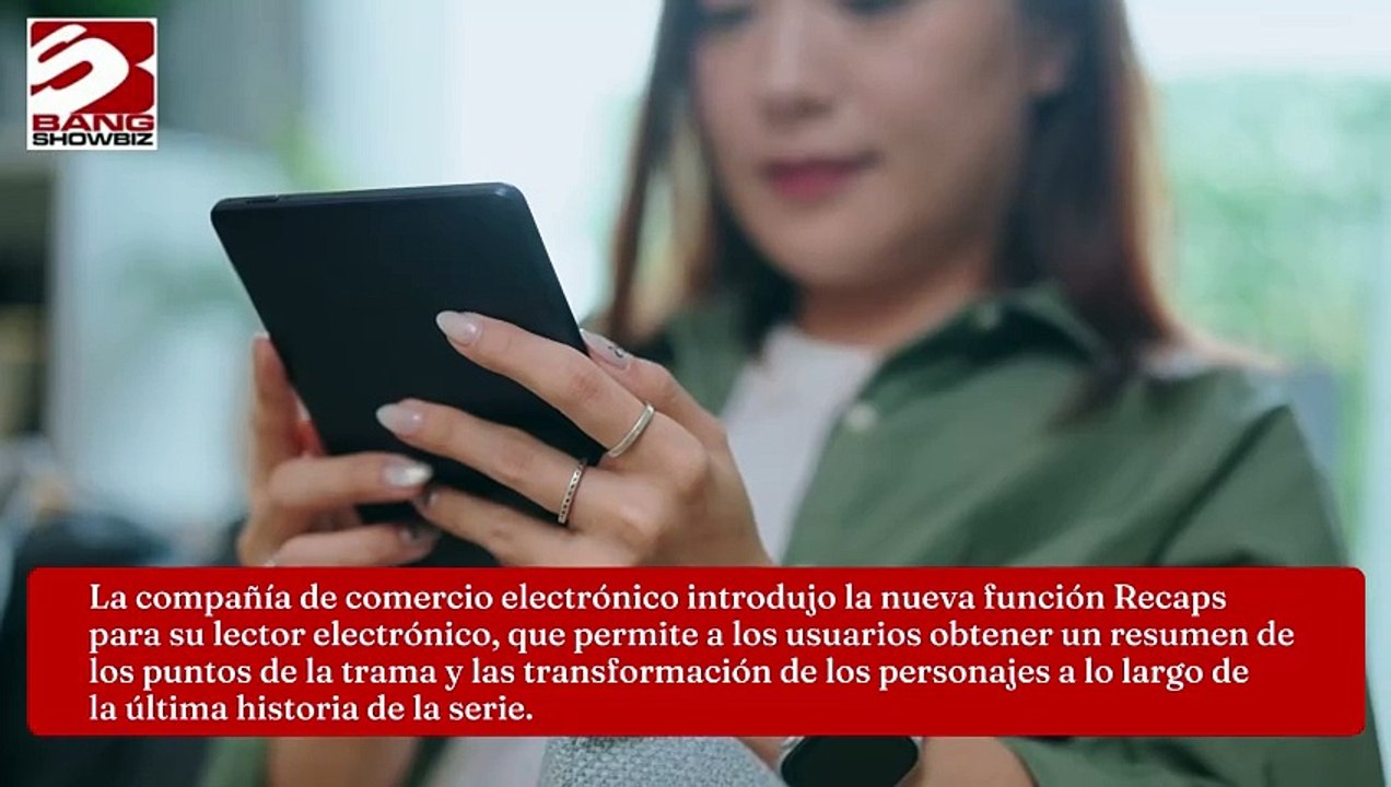 Utiliza Amazon IA para su nueva función Kindle Recaps