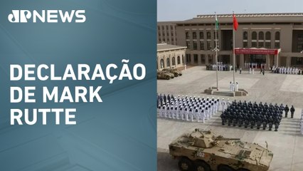 Otan alerta que expansão militar na China é “assombrosa”