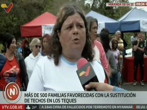 Familias del estado Miranda son beneficiadas con ejecución de proyectos priorizados