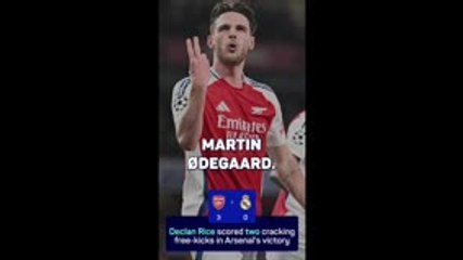 "What are the odds?" Arteta stunned by Rice free-kick double