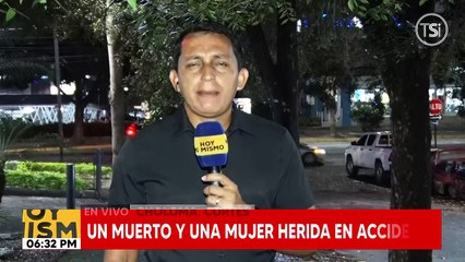 Un fallecido y una mujer herida en accidente registrado en Choloma, Cortés