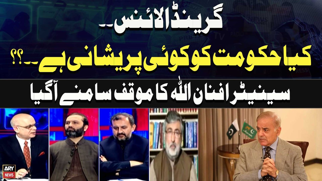Grand Alliance... Is the government facing any concerns? Senator Afnan Ullah stance revealed