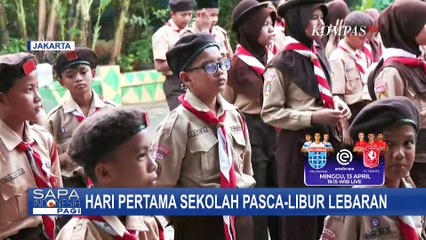 Libur Lebaran Usai, SDN 07 Palmerah Mulai Kembali Kegiatan Belajar Mengajar