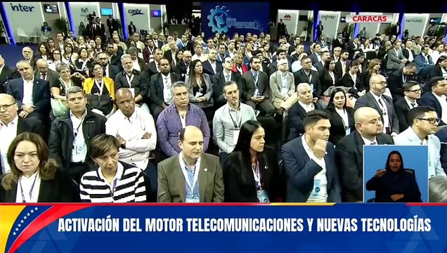 Presidente Nicolás Maduro lideró activación del Motor Telecomunicaciones y Nuevas Tecnologías