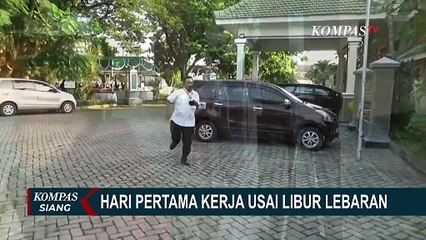 ASN di Jombang Berlarian Karena Terlambat Ikuti Apel di Hari Pertama Kerja, Bupati Siapkan Sanksi!