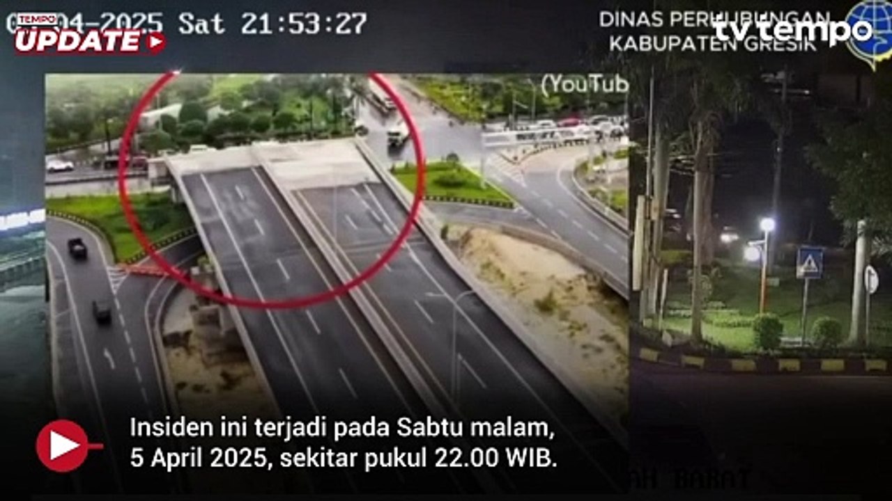 Penyebab BMW Terjun dari Ujung Tol Krian-Gresik yang Belum Rampung