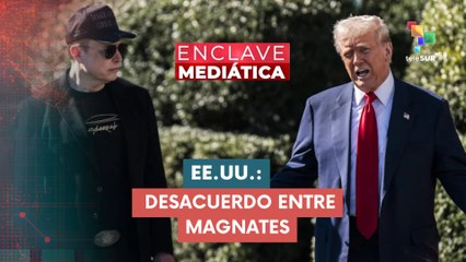 Elon Musk en desacuerdo con aranceles Trump ENCLAVE MEDIÁTICA 08-04-2025