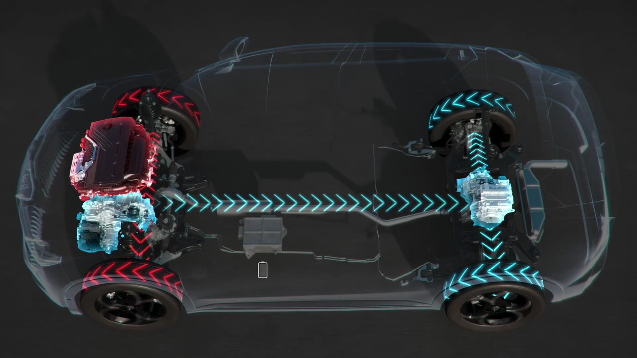 Der neue Alfa Romeo Junior Ibrida Q4 - Fahrdynamikregelung AlfaTM DNA und Multilink-Hinterradaufhängung