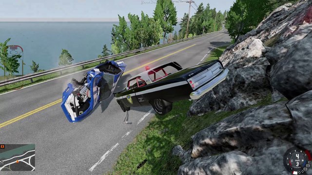 BeamNG Drive - Police Stock Car Pursuit