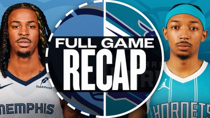 Game Recap: Grizzlies 124, Hornets 100