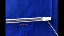 580mm 220v 1200w Ir Lamp Halogen Infrared Heat Lamp For plastics thermoforming From Goldisgood