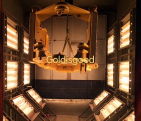 1000w Ir Lamp Halogen Infrared Heat Lamp For PET Bottle Machine From Goldisgood