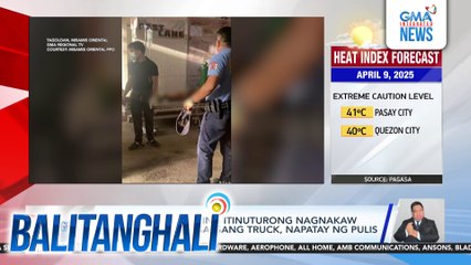 22-anyos na lalaking itinuturong nagnakaw ng pera at gamit sa isang truck, napatay ng pulis | Balitanghali