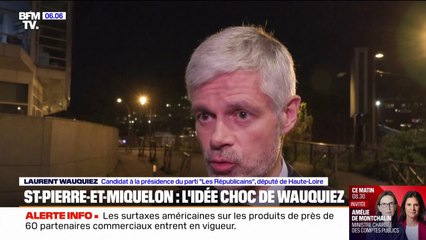"Une méthode de colon": Laurent Wauquiez veut "enfermer" les OQTF sur le territoire français de Saint-Pierre-et-Miquelon