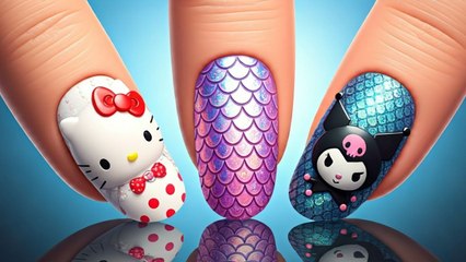 Hello Kitty contre Kuromi : Transformation en SIRÈNE ! Qui sera la SIRÈNE la PLUS JOLIE ?